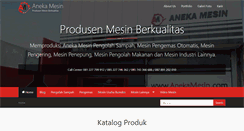 Desktop Screenshot of anekamesin.com